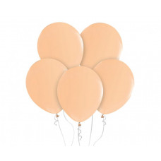 Lateksa baloni maigi oranžā krāsā 12" 30 cm / 10 gab.