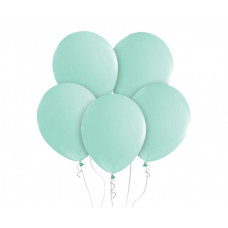 Lateksa baloni maigi zaļā krāsā, 12", 30 cm, 10 gab. 