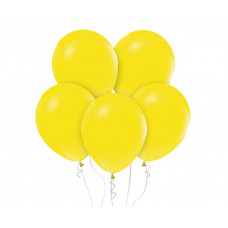 Dzelteni lateksa baloni 12" 30 cm / 10 gab.