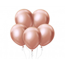 Lateksa baloni rozā krāsā 12" 30 cm / 7 gab.