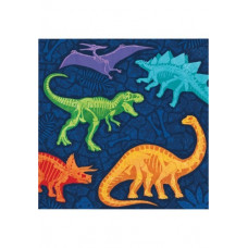 Salvetes "Dinozauri" 33 cm, 16 gab. 