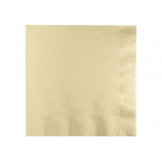 Papīra salvetes smilšu krāsā Ivory, 33 cm, 50 gab.